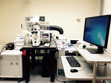Ziess LSM880 inverted confocal microscope